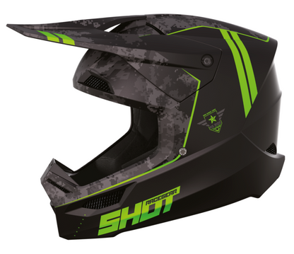 Мотокрос каска SHOT Furious Army Green Matt