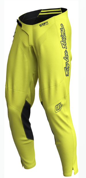 Мотокрос брич TROY LEE DESIGNS GP Pro Mono Pants - Yellow Fluo