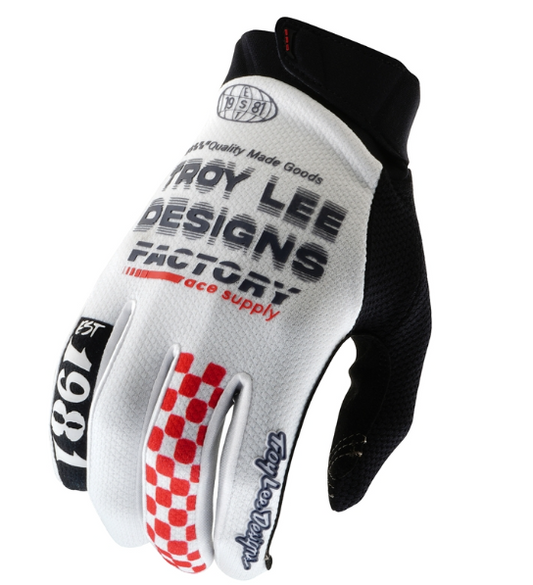 Мотокрос ръкавици TROY LEE DESIGNS GP Pro - Factory White