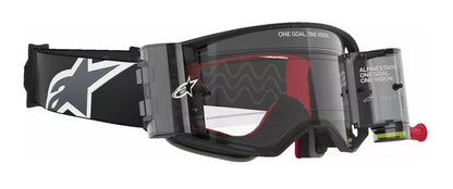 Мотокрос очила ALPINESTARS SUPERTECH CORP BLK/GRY CLEAR ROLL-OFF