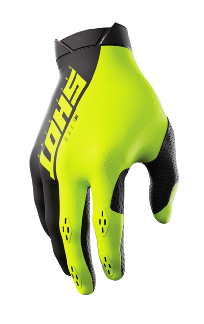Мотокрос ръкавици SHOT Lite Neon Yellow