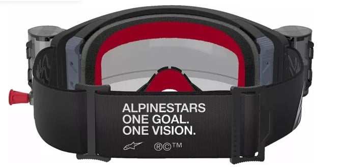 Мотокрос очила ALPINESTARS SUPERTECH CORP BLK/GRY CLEAR ROLL-OFF