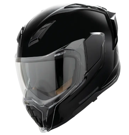 Каска ICON Ultraflite™ Solid MIPS® BLACK GLOSS