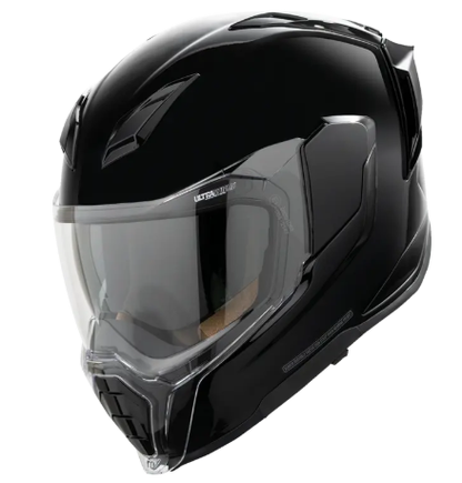Каска ICON Ultraflite™ Solid MIPS® BLACK GLOSS