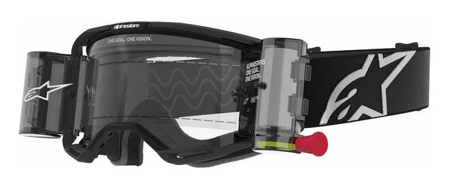Мотокрос очила ALPINESTARS Vision 8 Corp Roll-Off BLK CLEAR