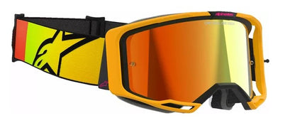 Мотокрос очила ALPINESTARS VISION 8 CORP YLW/PINK MIRROR-RED