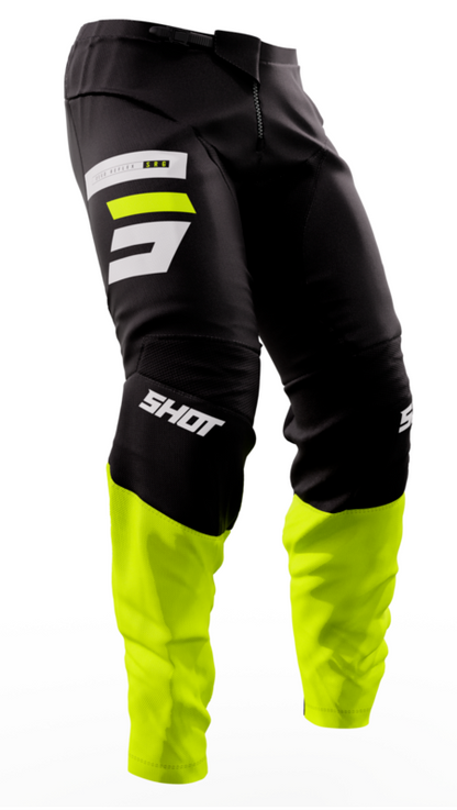 Мотокрос брич SHOT Devo Neon Yellow