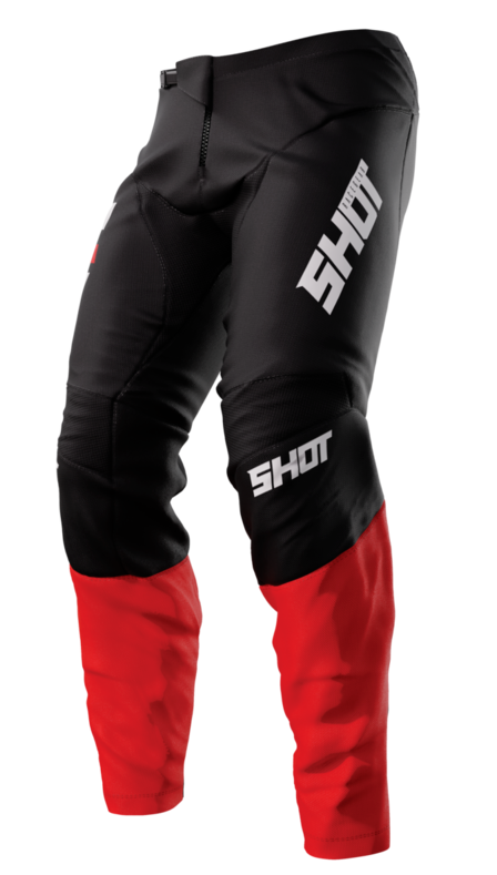 Мотокрос брич SHOT Devo Red