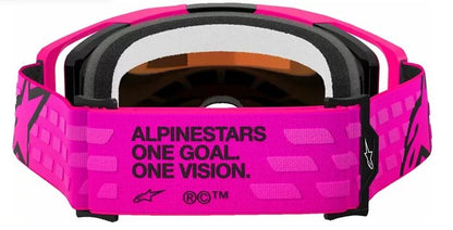 Мотокрос очила ALPINESTARS VISION 8 CORP PINK MIRROR-RED