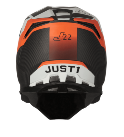 Mотокрос каска Just1 J-22 C Adrenaline Orange/Carbon Matt