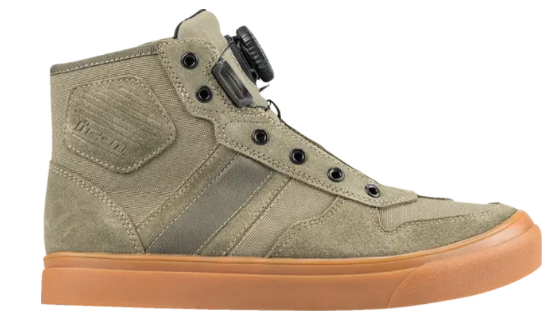 Мото кецове ICON Hooligan AF OLIVE