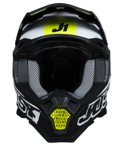 Mотокрос каска Just1 J-22 F Dynamo Fluo Yellow/White/Black