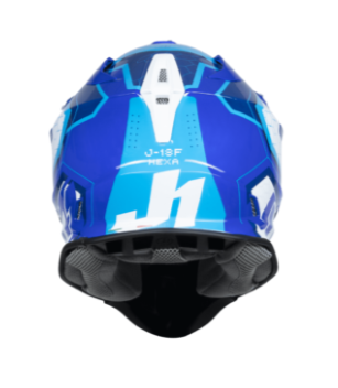 Mотокрос каска Just1 J-18 F Hexa White/Blue