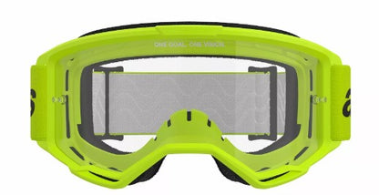 Мотокрос очила ALPINESTARS VISION 3 WORDMARK YLW CLEAR