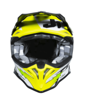 Mотокрос каска Just1 J-39 Poseidon Fluo Yellow/Black/White