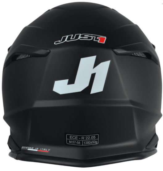 Mотокрос каска Just1 J-39 Solid Black Matt