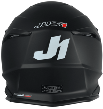 Mотокрос каска Just1 J-39 Solid Black Matt