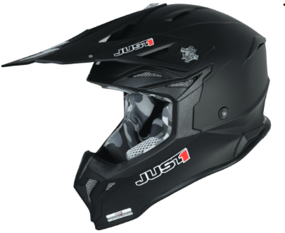 Mотокрос каска Just1 J-39 Solid Black Matt