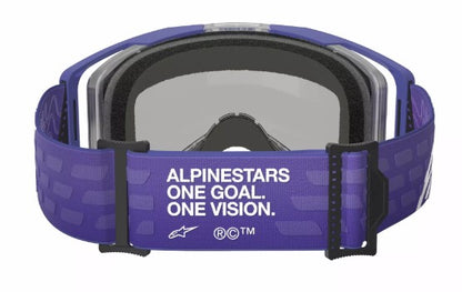 Мотокрос очила ALPINESTARS VISION 8 CORP PURPLE MIRROR-BLUE