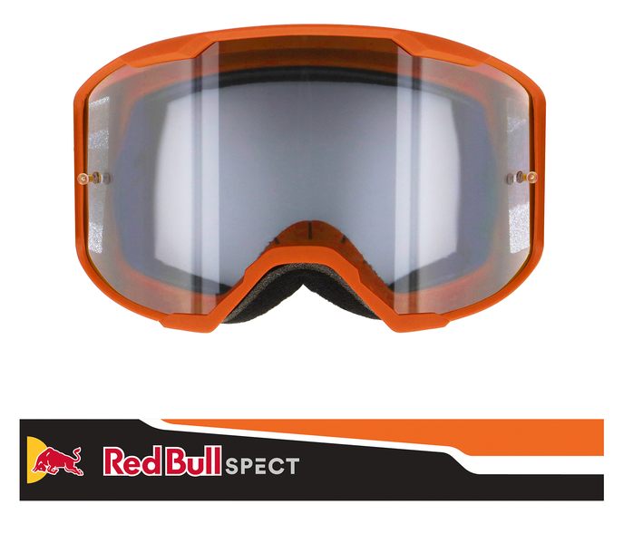 Мотокрос очила Spect Red Bull Strive Single lens Black/Orange clear