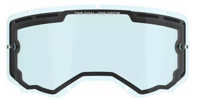 Двойна плака за мотокрос очила ALPINESTARS VISION 8-5-3 BLUE