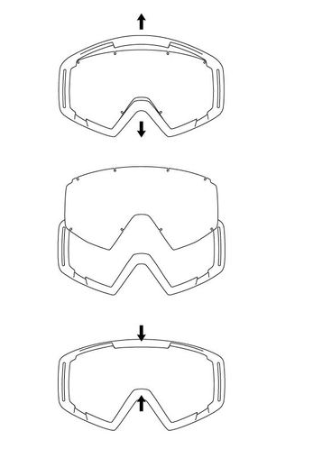 Плака за очила Spect Red Bull Strive - Black Flash