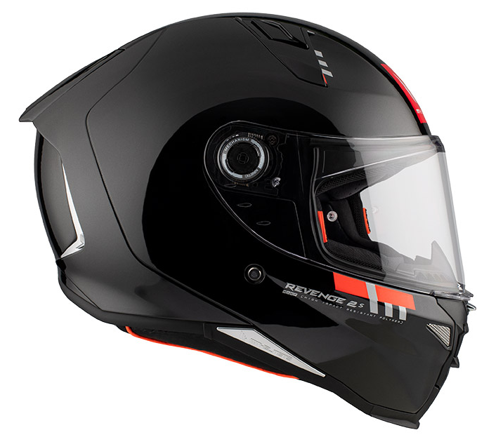 Каска MT REVENGE 2 S SOLID A1 GLOSS BLACK