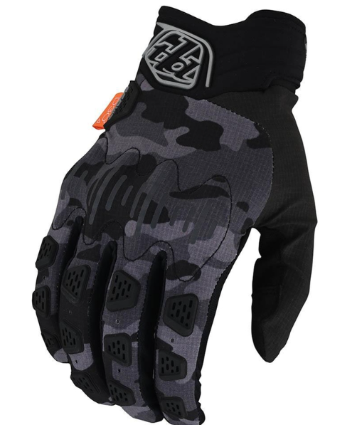Мотокрос ръкавици TROY LEE DESIGNS Scout Gambit - Camo Grey/Black