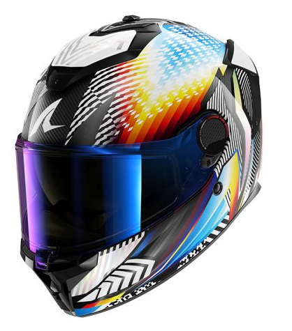 Каска SHARK SPARTAN GT PRO CARBON STHYR CARBON/CHROME/WHITE