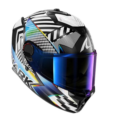 Каска SHARK SPARTAN GT PRO CARBON STHYR CARBON/CHROME/WHITE