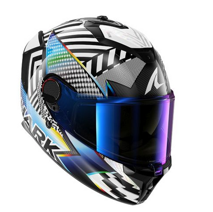 Каска SHARK SPARTAN GT PRO CARBON STHYR CARBON/CHROME/WHITE