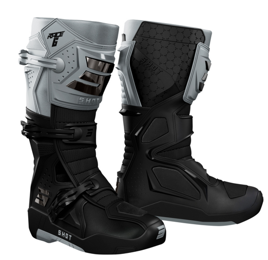 Ботуши Shot Race 6 Black/Grey/Chrome