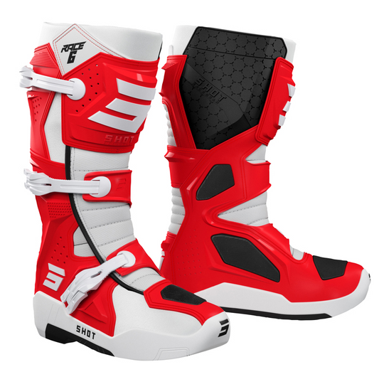 Ботуши SHOT Race 6 Red
