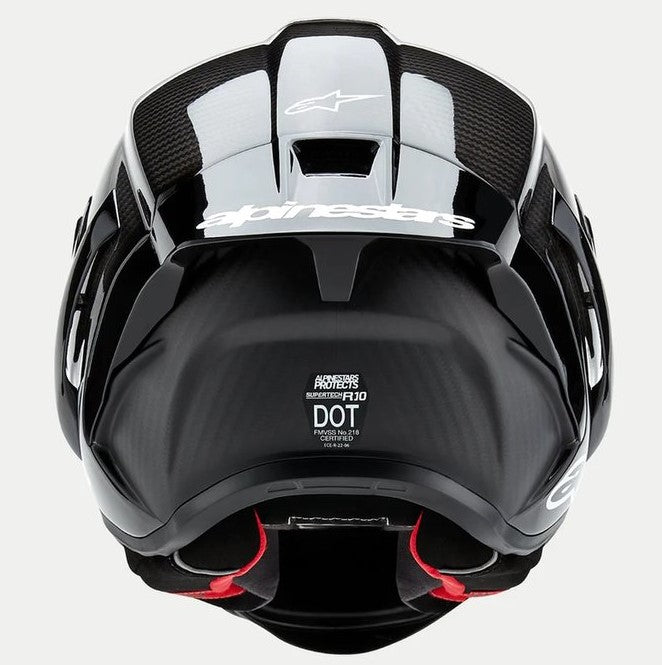 Каска ALPINESTARS Supertech R10 Black/Carb
