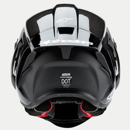 Каска ALPINESTARS Supertech R10 Black/Carb