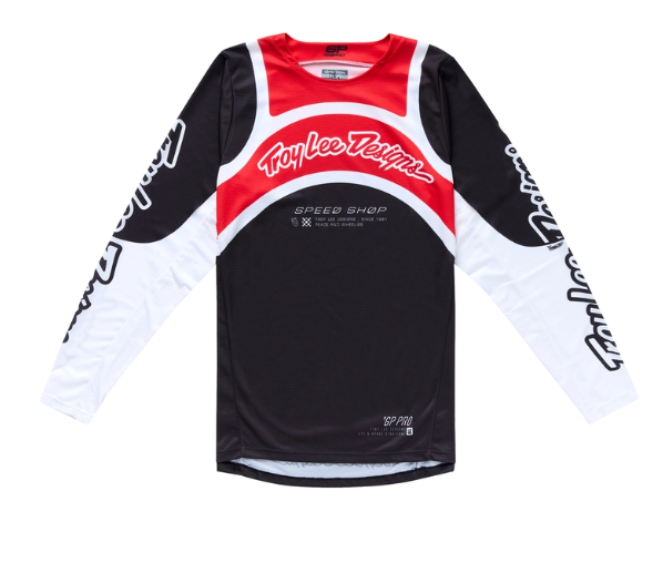 Мотокрос джърси TROY LEE DESIGNS GP Pro Swerve Jersey - Black/Red