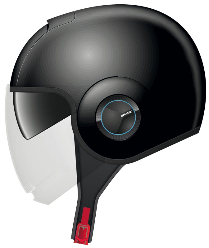 Каска за скутер SHARK NANO BLACK