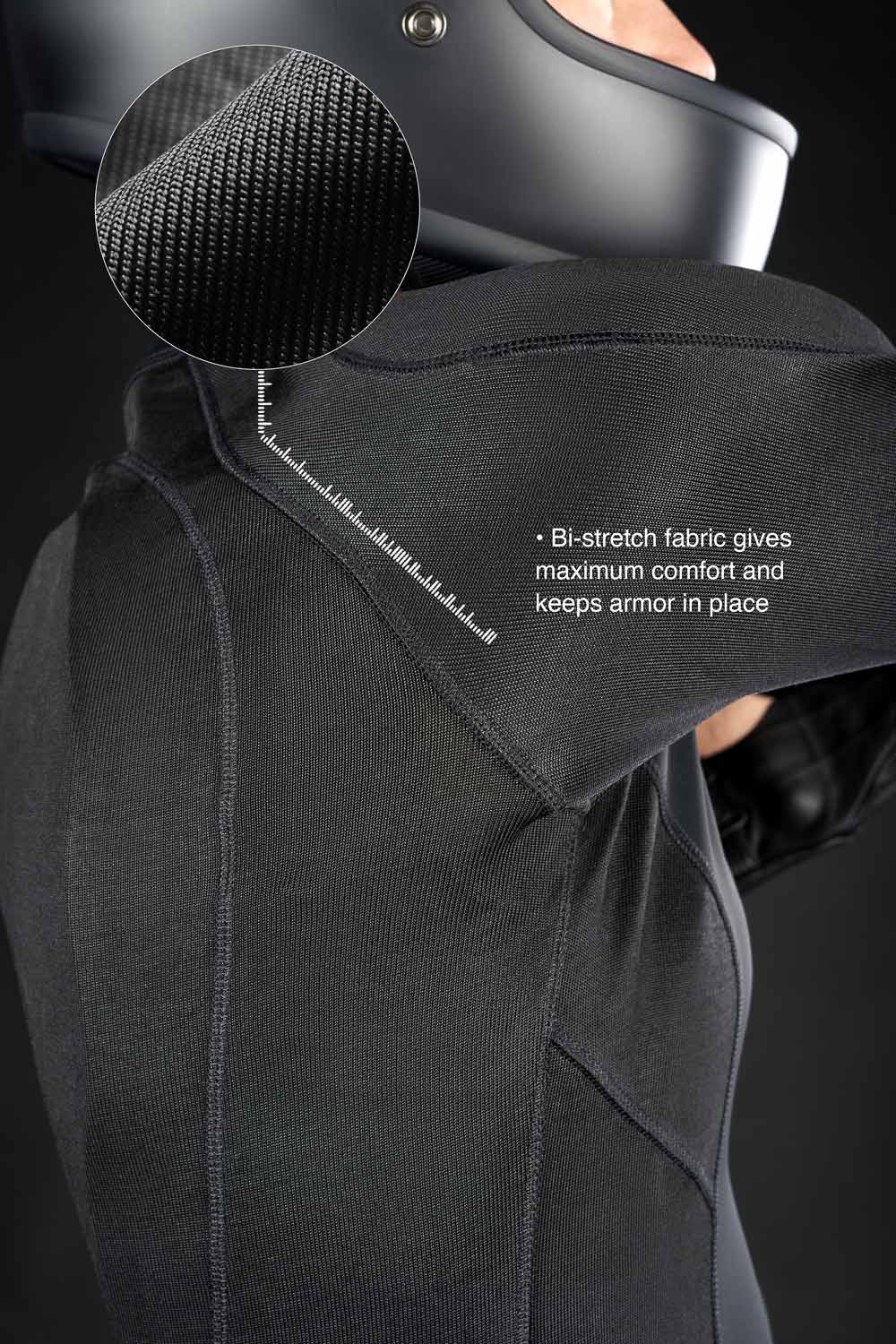 Текстилно яке Pando Moto Shell UH 03 Black