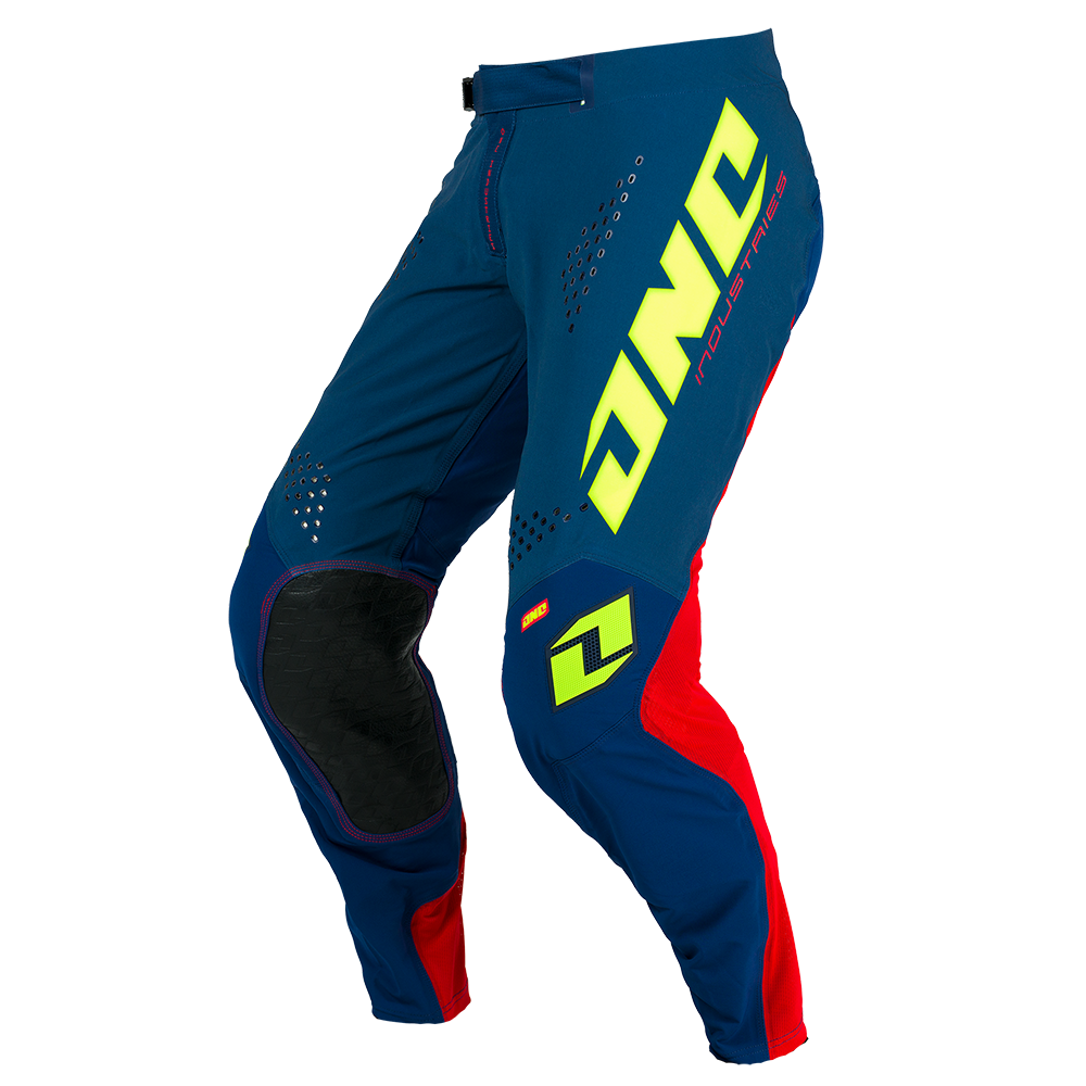 Детски мотокрос брич ONE INDUSTRIES X-197 NEON NAVY