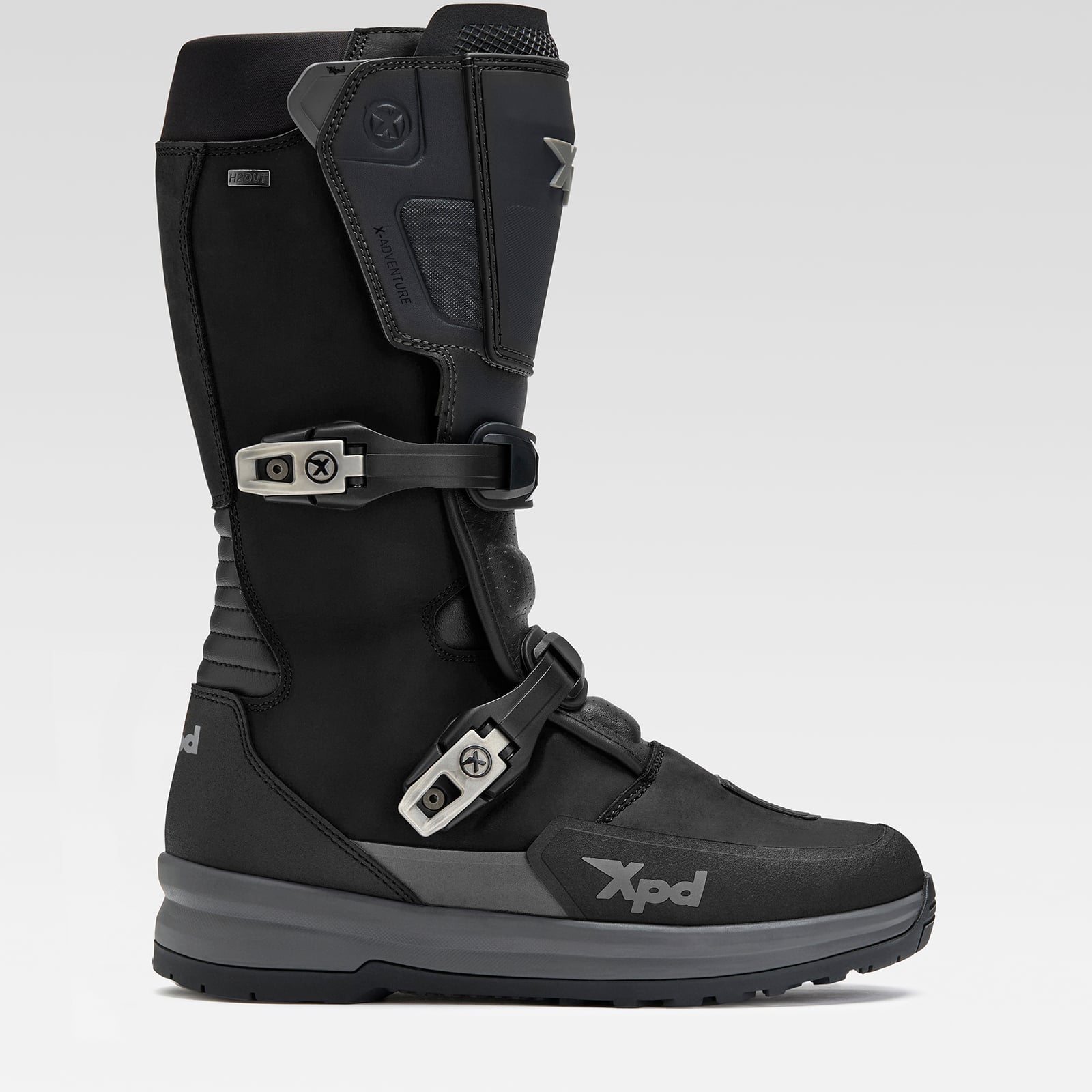 Ботуши за мотор XPD X-ADVENTURE H2OUT BLACK