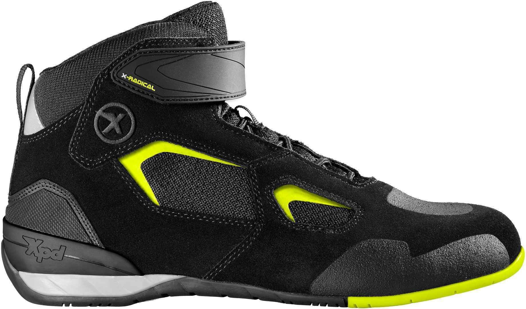 МОТО БОТИ XPD X-RADICAL BLACK/NEON YELLOW