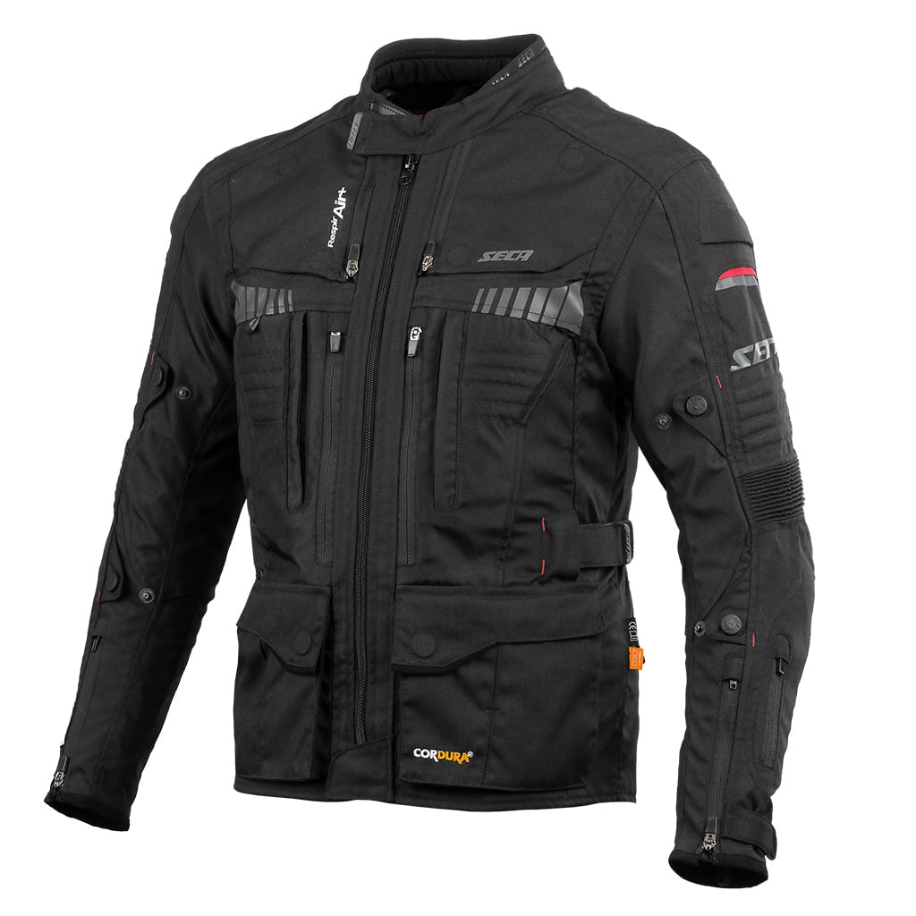 Текстилно яке SECA X-TOUR BLACK