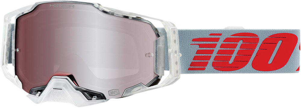 Мотокрос очила 100% ARMEGA HIPER X-RAY SILVER