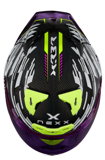 Каска NEXX X.R3R X.R3R GLITCH RACER RED WHITE