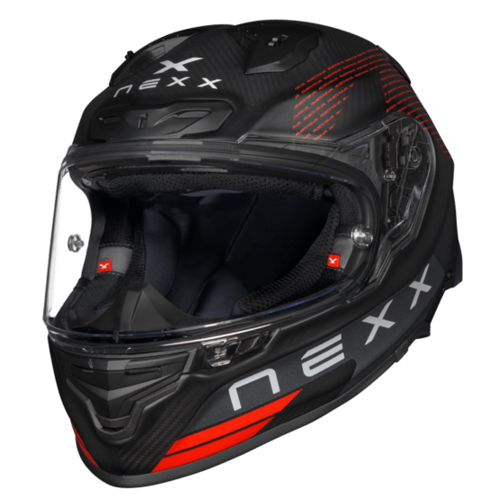 Каска NEXX X.R3R PRO FIM EVO CARBON BLACK MATT