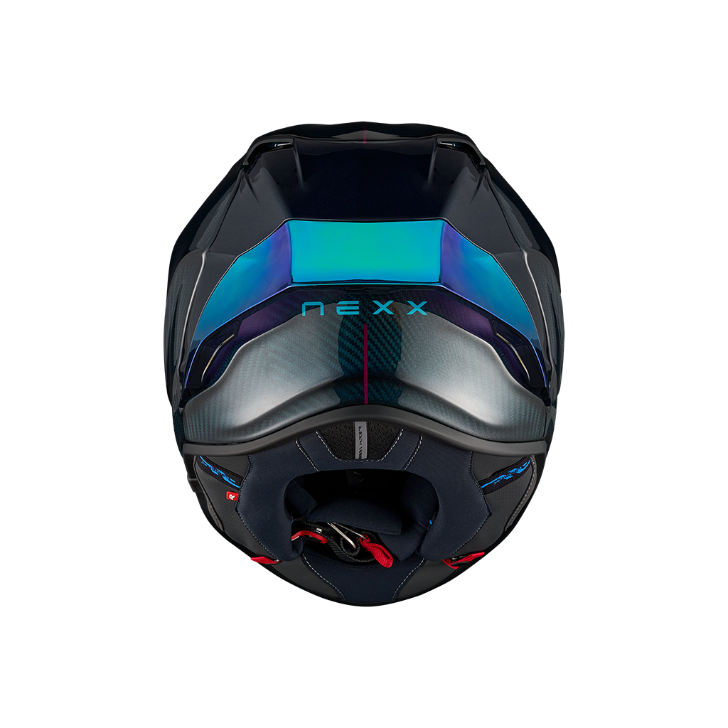 Каска NEXX X.R3R HADAL CARBON BLUE TEAL