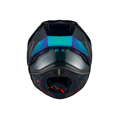 Каска NEXX X.R3R HADAL CARBON BLUE TEAL