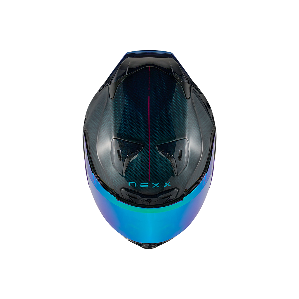 Каска NEXX X.R3R HADAL CARBON BLUE TEAL