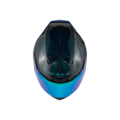Каска NEXX X.R3R HADAL CARBON BLUE TEAL