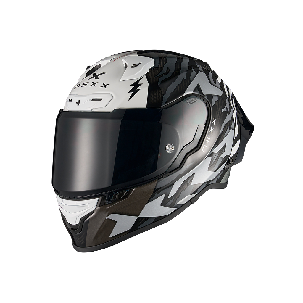 Каска NEXX X.R3R ZIGER BLACK/GREY